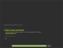 Tablet Screenshot of crazydollaroffer.com